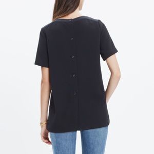 Madewell Industry button back top